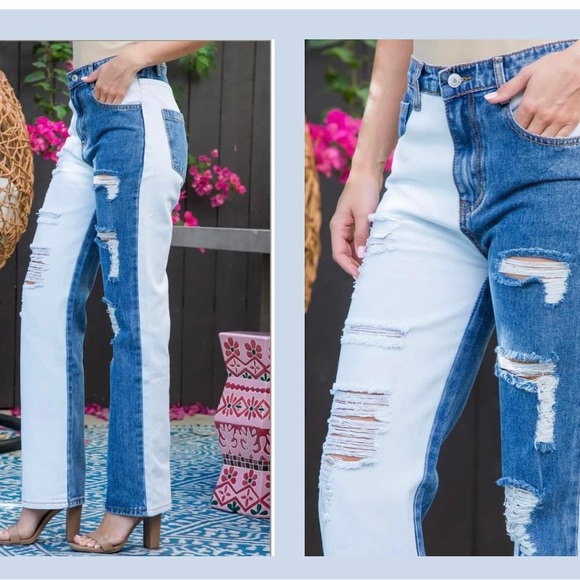 Split personality Jeans - Picture 2 of 2